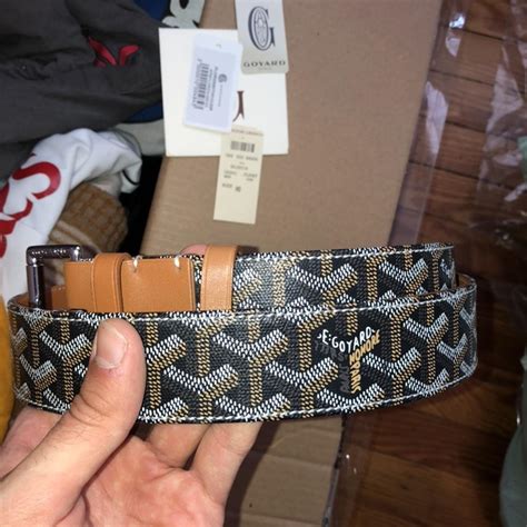 maison goyard belt|goyard belt accessories.